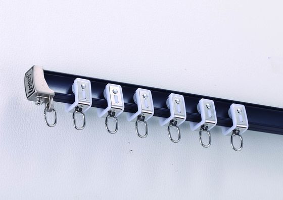 Giá tốt. Độ dày nhôm màu xanh đậm 2mm Theo dõi rèm có thể uốn cong Đặc biệt dày trực tuyến