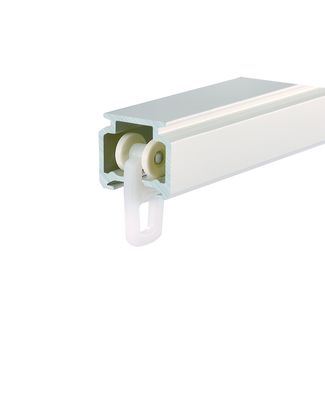 Giá tốt. Độ dày 2mm Đường ray rèm bằng nhôm 6,7 mét cho rèm cửa nặng trực tuyến