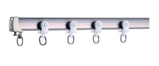 Giá tốt. Đường ray rèm cong dài 4,5m dài 1,8mm Đường ray màn gấp nếp gợn sóng trực tuyến