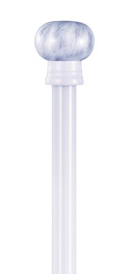 Giá tốt. Độ dày 0,8mm Đường kính 16mm Tấm rèm màu trắng Cực thanh gắn trên trực tuyến