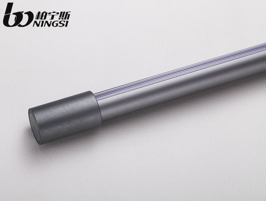 Giá tốt. Thickened curtain rod curtain track pulley curtain rod mute straight rail slide rail top mounted side single Roman rod trực tuyến